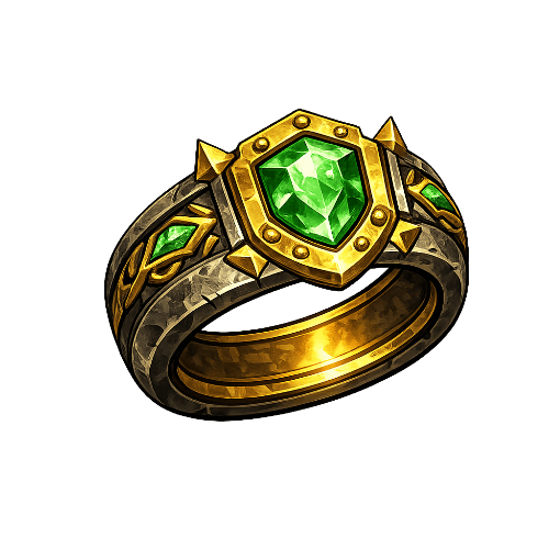 Ring with bonus stats