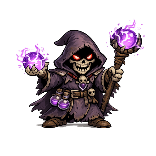 Dark Mage dungeon encounter